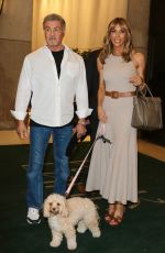 JENNIFER FLAVIN and Sylvester Stallone Promotes Their New Reality Show The Family Stallone in New York 05/11/2023