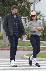 JENNIFER GARNER and Ben Affleck Out in Brentwood After a School Event 05/17/2023
