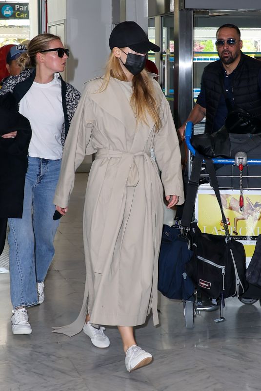 JENNIFER LAWRENCE Arrives at Nice Airport 05/22/2023