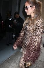 JENNIFER LOPEZ Arrives at Live with Kelly and Mark in New York 05/03/2023