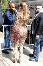 JENNIFER LOPEZ Arrives at Live with Kelly and Mark in New York 05/03/2023
