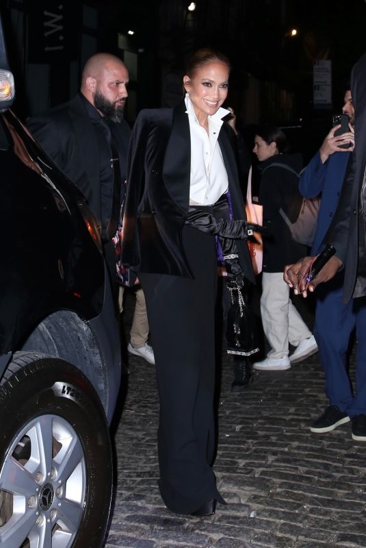 JENNIFER LOPEZ Arrives at Met Gala After-party in New York 05/01/2023