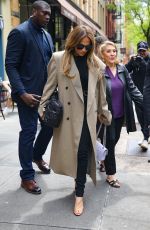 JENNIFER LOPEZ Out for Lunch with Her Mom in New York 05/03/2023 