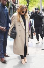 JENNIFER LOPEZ Out for Lunch with Her Mom in New York 05/03/2023 