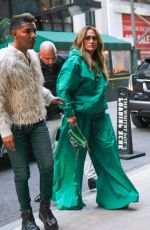 JENNIFER LOPEZ Out to Promotes Her New Show Mother in New York 05/02/2023