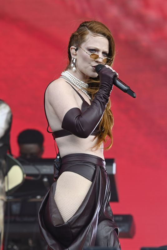 JESS GLYNNE Performs at Radio 1 Big Weekend in Dundee 05/27/2023