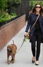 JESSICA BIEL Out with Her Dog in New York 05/18/2023