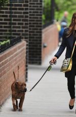 JESSICA BIEL Out with Her Dog in New York 05/18/2023