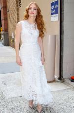 JESSICA CHASTAIN Arrives at Live with Kelly and Mark 05/22/2023