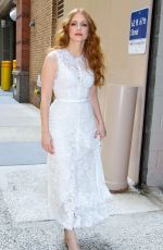 JESSICA CHASTAIN Arrives at Live with Kelly and Mark 05/22/2023