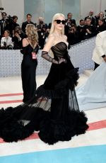 JESSICA CHASTAIN at 2023 Met Gala Celebrating Karl Lagerfeld: A Line of Beauty in New York 05/01/2023