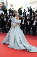 JOURDAN DUNN at La Passion de Dodin Bouffant Premiere at 76th Cannes Film Festival 05/24/2023