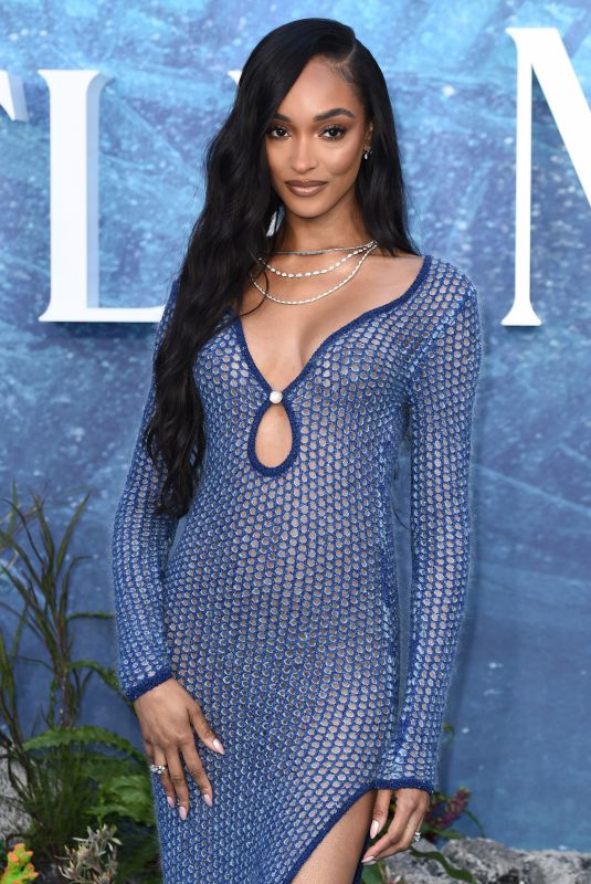 JOURDAN DUNN at The Little Mermaid Premiere at Odeon Luxe Leicester Square in London 05/15/2023