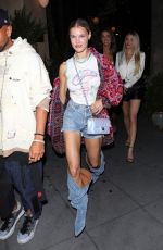 JOY CORRIGAN Out for Dinner at Lavo Restaurant in West Hollywood 05/19/2023