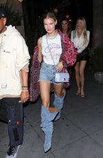 JOY CORRIGAN Out for Dinner at Lavo Restaurant in West Hollywood 05/19/2023