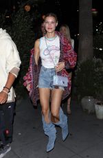 JOY CORRIGAN Out for Dinner at Lavo Restaurant in West Hollywood 05/19/2023