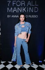 JULIA FOX at 7 for All Mankind by Anna Dello Russo Global Collection Launch in New York 05/19/2023