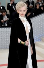JULIA GARNER at 2023 Met Gala Celebrating Karl Lagerfeld: A Line of Beauty in New York 05/01/2023