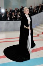 JULIA GARNER at 2023 Met Gala Celebrating Karl Lagerfeld: A Line of Beauty in New York 05/01/2023
