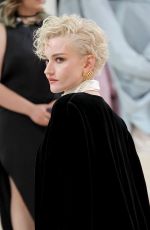 JULIA GARNER at 2023 Met Gala Celebrating Karl Lagerfeld: A Line of Beauty in New York 05/01/2023