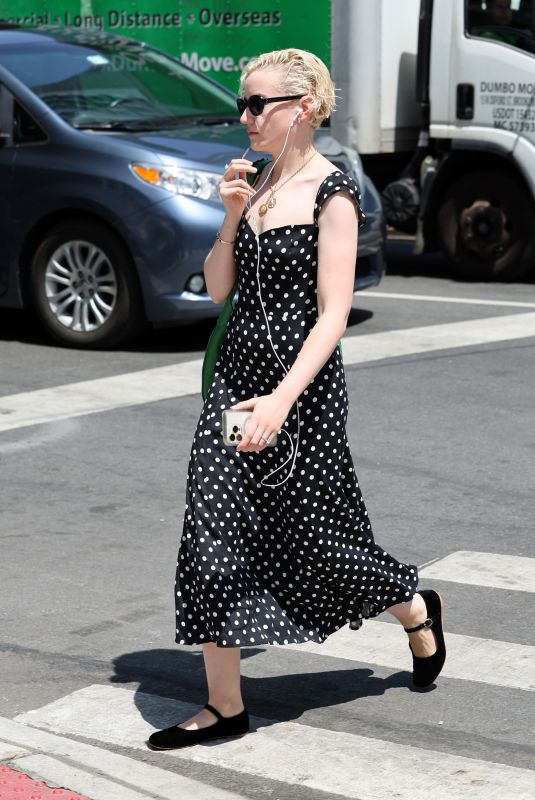JULIA GARNER Out and About in New York 05/27/2023