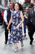 JULIA LOUIS-DREYFUS Arrives at Good Morning America in New York 05/22/2023