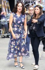 JULIA LOUIS-DREYFUS Arrives at Good Morning America in New York 05/22/2023