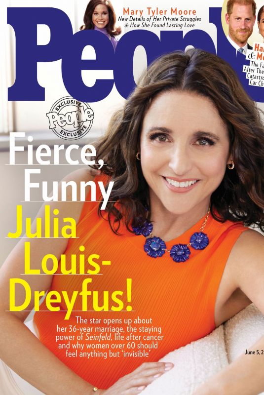 JULIA LOUIS-DREYFUS in People Magazine, June 2023