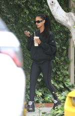 JULIANA NALU Arrives at Kate Somerville in West Hollywood 05/23/2023