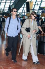 KAIA GERBER Arrives at Nice Airport 05/23/2023