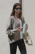 KAIA GERBER Heading to Morning Yoga Session in West Hollywood 05/12/2023