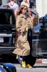 KAIA GERBER Out for Green Juice Smoothie in Los Feliz 05/06/2023