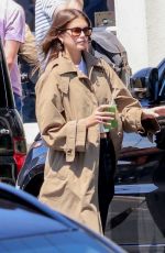 KAIA GERBER Out for Green Juice Smoothie in Los Feliz 05/06/2023
