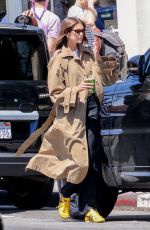 KAIA GERBER Out for Green Juice Smoothie in Los Feliz 05/06/2023