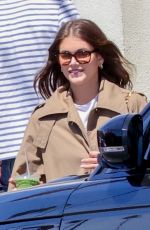 KAIA GERBER Out for Green Juice Smoothie in Los Feliz 05/06/2023