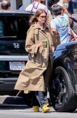 KAIA GERBER Out for Green Juice Smoothie in Los Feliz 05/06/2023