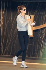 KAIA GRBER at a Gas Station in Los Angeles 05/16/2023