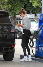 KAIA GRBER at a Gas Station in Los Angeles 05/16/2023