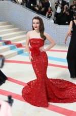 KAITLYN DEVER at 2023 Met Gala Celebrating Karl Lagerfeld: A Line of Beauty in New York 05/01/2023