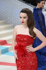 KAITLYN DEVER at 2023 Met Gala Celebrating Karl Lagerfeld: A Line of Beauty in New York 05/01/2023
