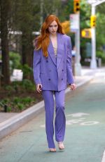 KAREN GILLAN Out and About in New York 05/09/2023