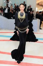 KARLIE KLOSS at 2023 Met Gala Celebrating Karl Lagerfeld: A Line of Beauty in New York 05/01/2023