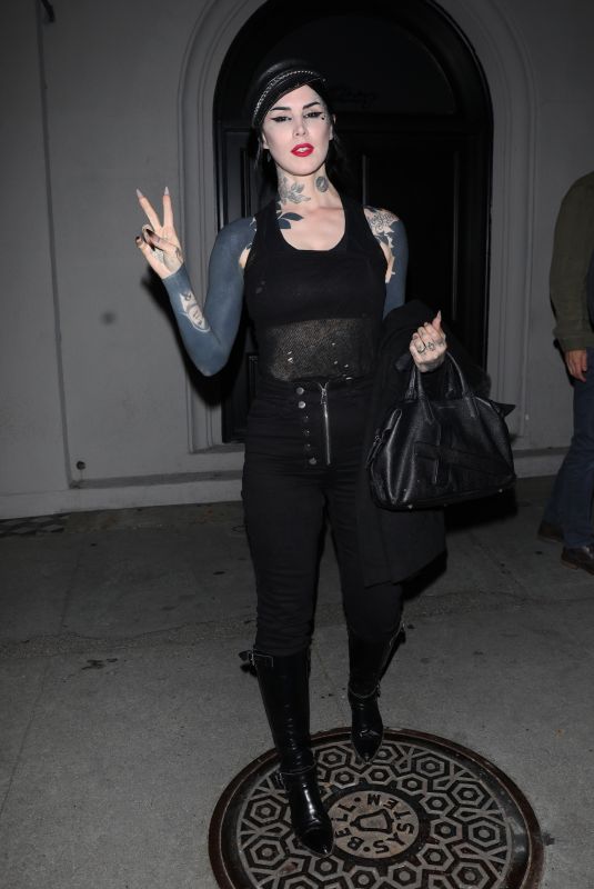 KAT VON D Leaves Craig