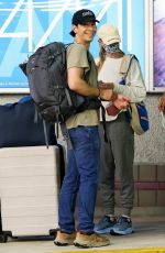 KATE BOSWORTH and Justin Long at Airport in Miami 05/19/2023