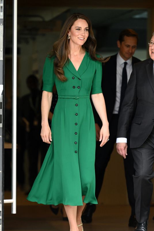 KATE MIDDLETON Visits Home of Charity Anna Freud in London 05/18/2023