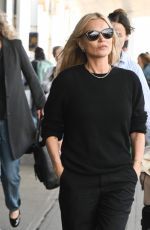 KATE MOSS Arrives at JFK Airport in New York 05/23/2023