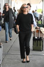 KATE MOSS Arrives at JFK Airport in New York 05/23/2023