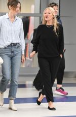 KATE MOSS Arrives at JFK Airport in New York 05/23/2023