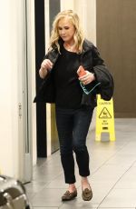 KATHY HILTON Leaves E-Baldi Italian Restaurant in Beverly Hills 05/10/2023