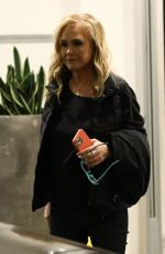 KATHY HILTON Leaves E-Baldi Italian Restaurant in Beverly Hills 05/10/2023